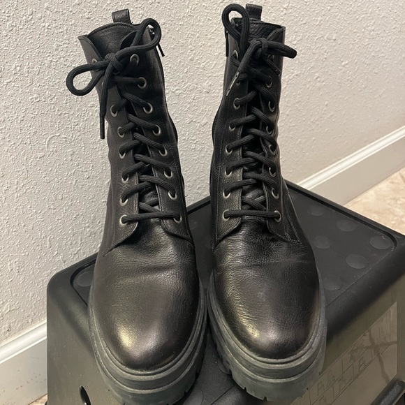 Ba&sh Combat Boots sz 40 - Picture 3 of 5